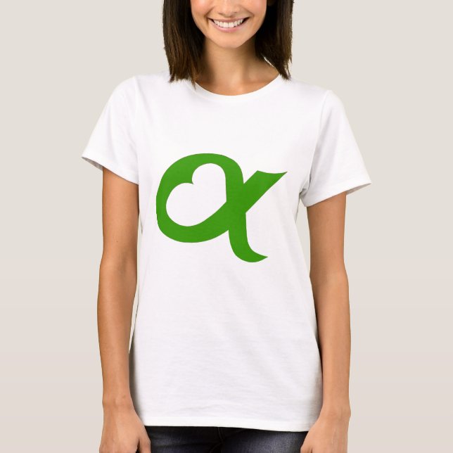 Camiseta Green Alpheart (Frente)