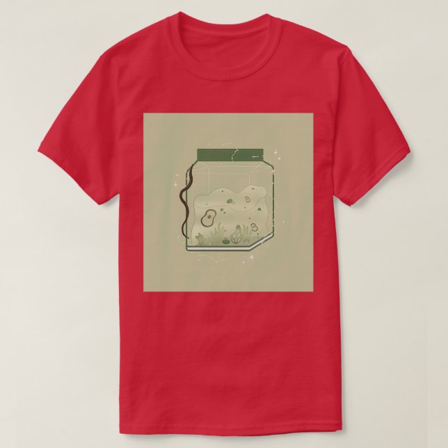 Camiseta Green Avocado Milk Terrarium (Frente do Design)