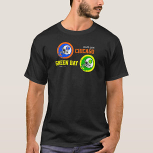 Camiseta Green Bay de 2011 campeões de NFC CONTRA o t-shir