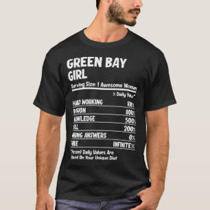 Camiseta Green Bay Girl