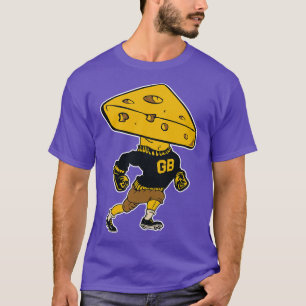 Camiseta Green Bay Mascot Cheese Man