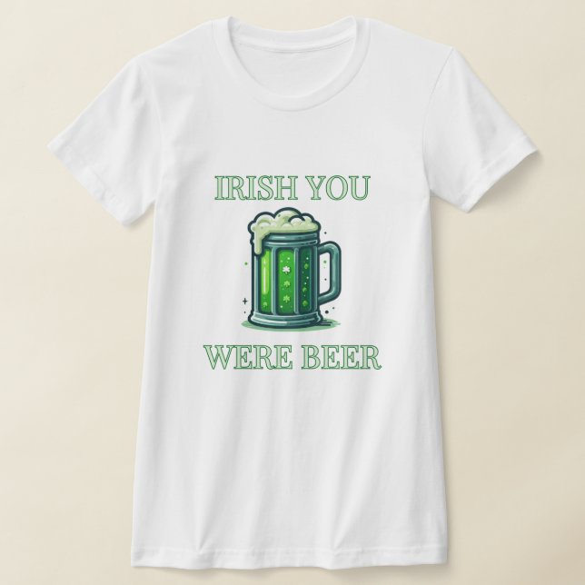 Camiseta Green Beer Pun (Postura )