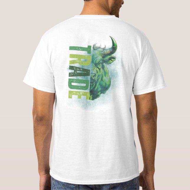 Camiseta Green bull | Trade Design (Verso)