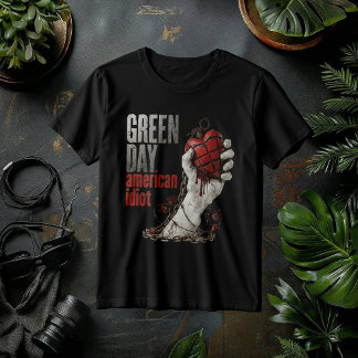 Camiseta Green Day American Idiot