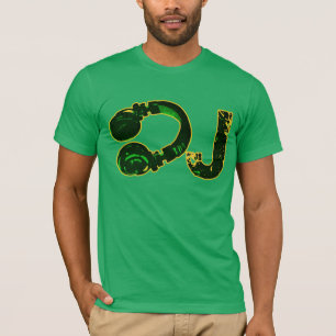 Camiseta Green DJ, música eletrônica