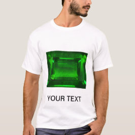 Camiseta Green Emerald Gemstone