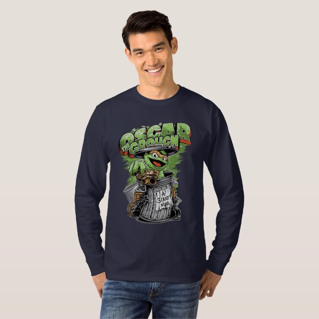 Camiseta Green Garbage Monster  (Frente Completa)