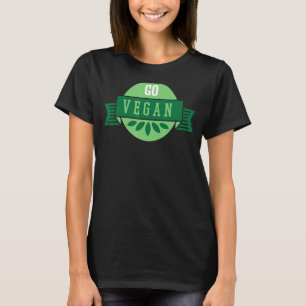 Camiseta Green Go Vegan baseado em planta