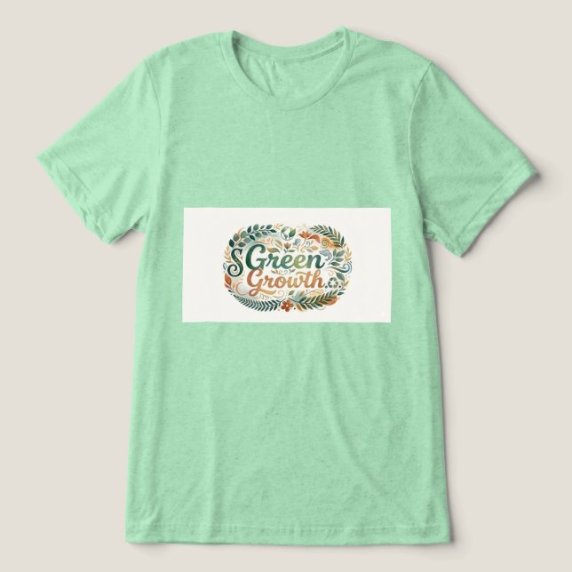 Camiseta Green Growth (Design frontal)