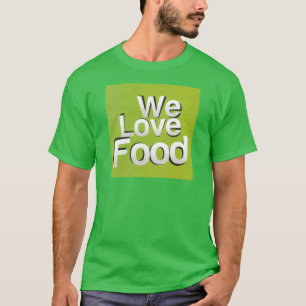 Camiseta Green Grub Club: Nós Heart Comida