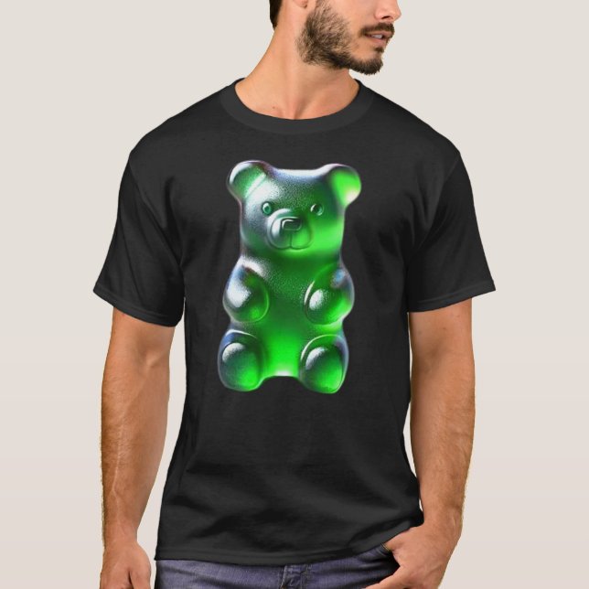 Camiseta Green Gummy Bear (Frente)