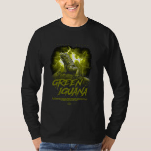 Camiseta Green Iguana Modern Streetwear Reptile Keeper 1