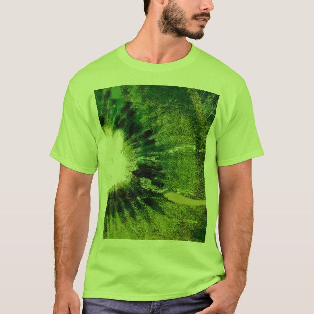 Camiseta Green Kiwi Tie Morre Diversão para o Verão (Frente)