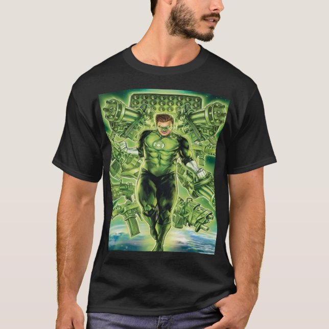 Camiseta Green Lantern – Willpower Energy Construct (Frente)