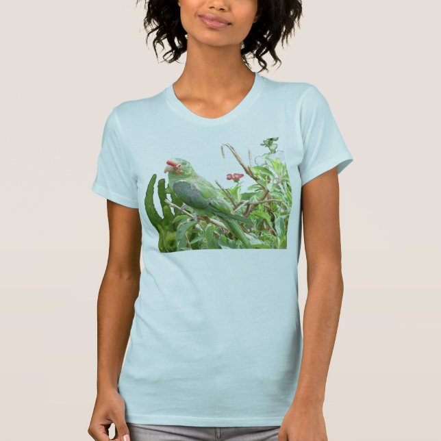 Camiseta Green Lorikeet Jersey Bird (Frente)