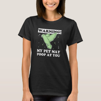 Camiseta Green Monk Parakeet for a Green Quaker Owner