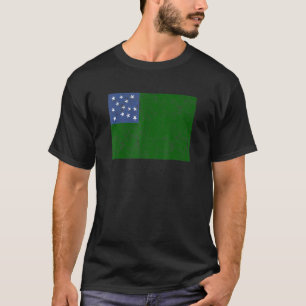 Camiseta Green Mountain Boys Vermont República Flag Usa