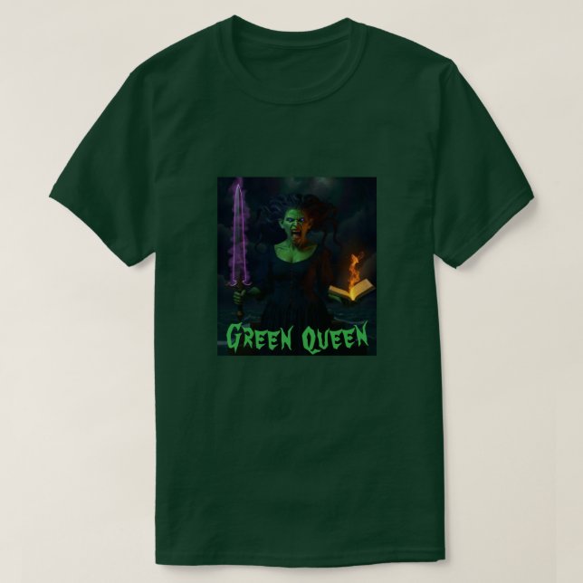 Camiseta Green Queen (Frente do Design)