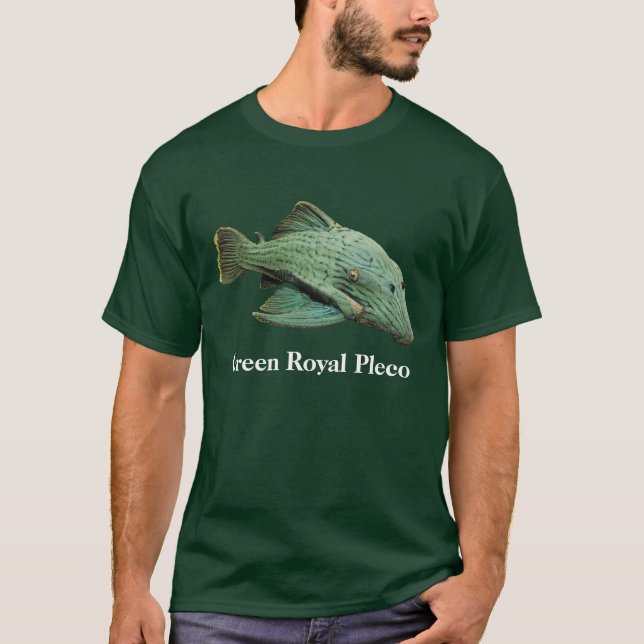 Camiseta Green Royal Pleco (Frente)
