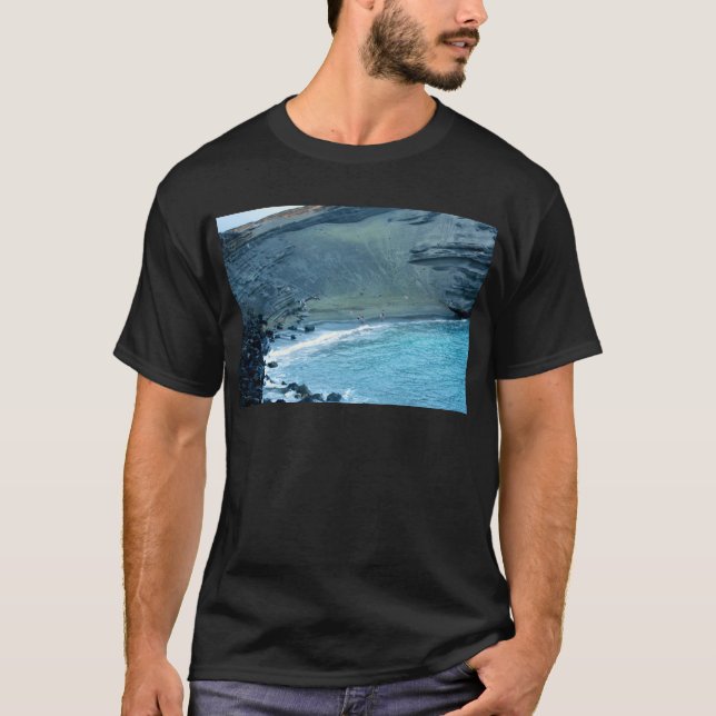 Camiseta Green Sands Beach Hawaii (Frente)