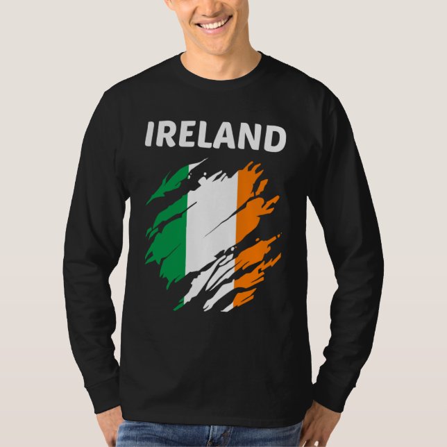 Camiseta Green St Patrick's Day To Saint Paddy's Shavings I (Frente)