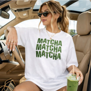 Camiseta Green Tea Latte, Camisa MATCHA, camiseta 