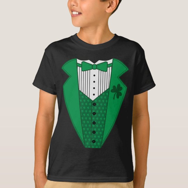 Camiseta Green Tuxedo (Frente)