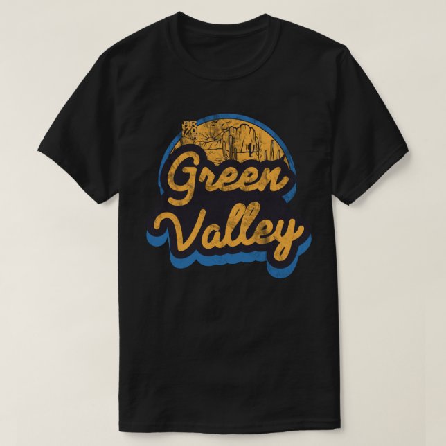 Camiseta Green Valley, Arizona (Frente do Design)