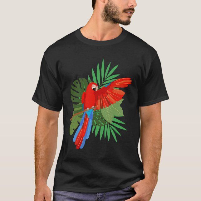 Camiseta Green Winged Macaw (Frente)
