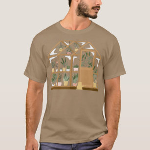 Camiseta Greenhouse With Plants inside it 