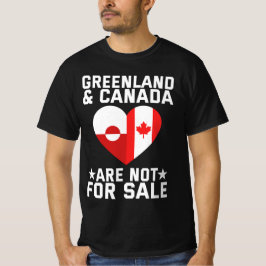 Camiseta Greenland And Canada Are Not For Sale