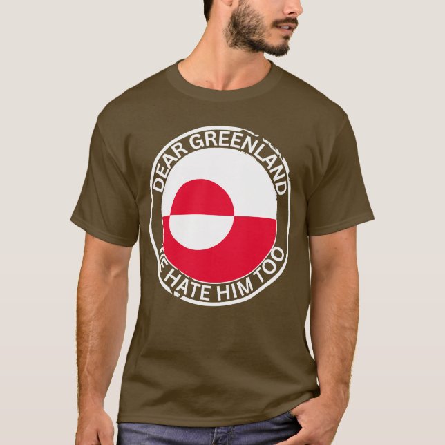 Camiseta Greenland Is Not For Sale Support Denmark  (Frente)