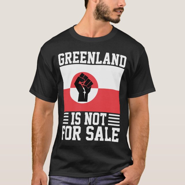 Camiseta Greenland Is Not For Sale - Support Greenland (Frente)