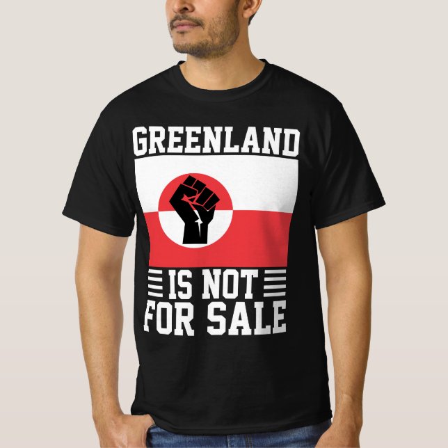 Camiseta Greenland Is Not For Sale - Support Greenland (Frente)