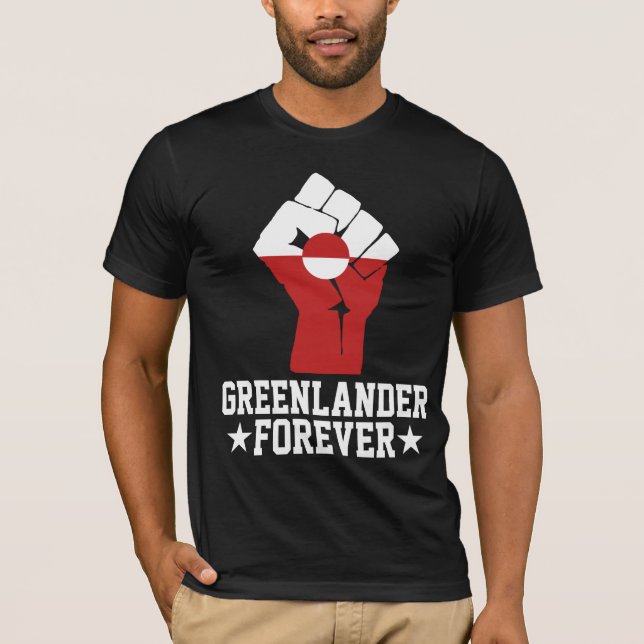 Camiseta Greenlander Forever - Greenland Support (Frente)