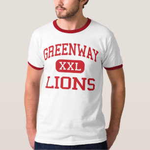 Camiseta Greenway - leões - escola secundária - arizona d