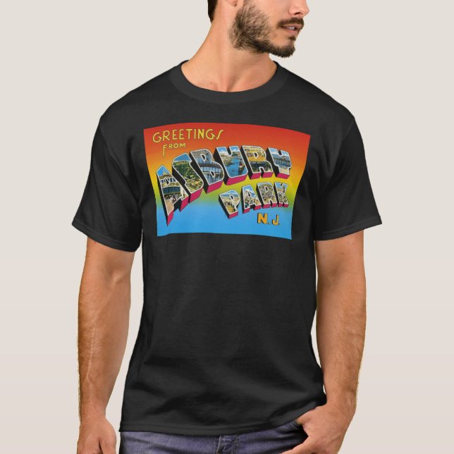 Camiseta GREETINGS DE ASBURY PARK, NJ Classic T-Shirt (Frente)