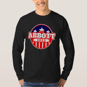Camiseta Greg Abbott Governador do Texas Eleição 2022 Repub