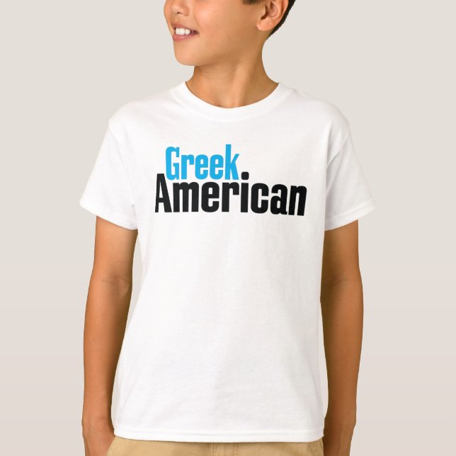 Camiseta grego americano (Frente)