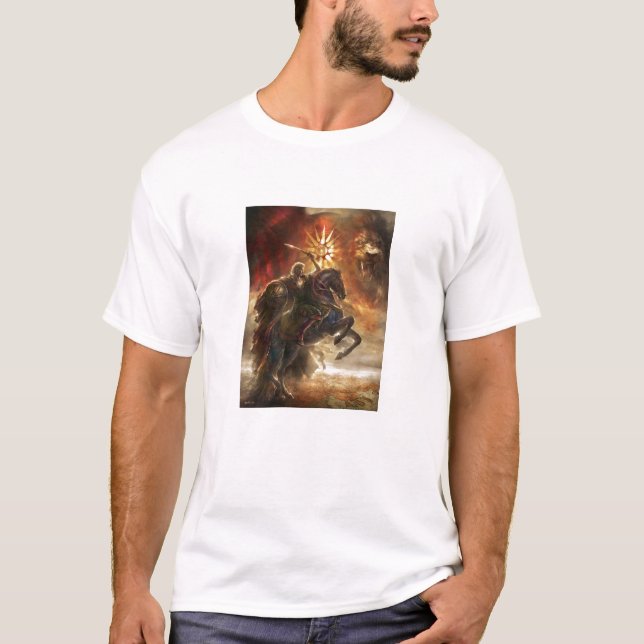 Camiseta Grego de 0% - macedónio orgulhoso de 100% (Frente)