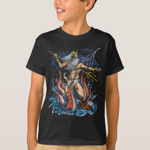 Camiseta Grego - Deus Poseidon