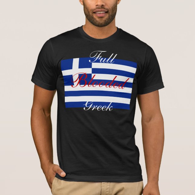CAMISETA GREGO DO CHEIO BLOODED (Frente)