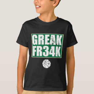 Camiseta Grego Fr&#; k Milwaukee Wisconsin Bysketbyll Gift