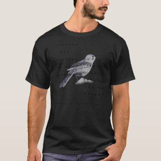 Camiseta Gregory Alan Isakov Mockingbird Citação