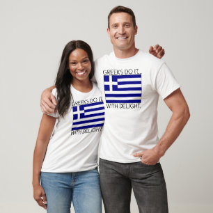 Camiseta Gregos Fazem... Com Prazer.