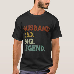 Camiseta Grelha de CHURRASCO de Legenda do CHURRASCO do Mar