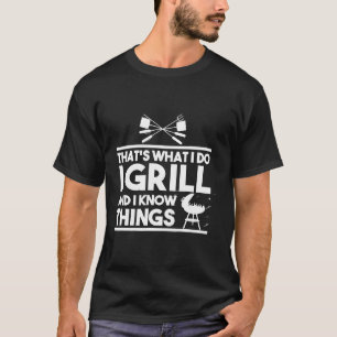 Camiseta Grelha É O Que Eu Faço Eu Grito E Sei Coisas