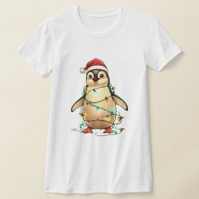 Camiseta Grelha, Grelha, Pinguim (Postura )