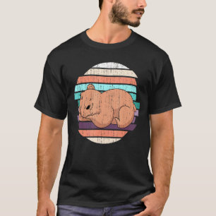 Camiseta Grelha Natural Da Floresta Natural De Animais Que