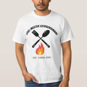 Camiseta Grelha Personalizada Mestre Extraordinário Engraça